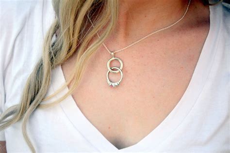 etsy ring holder necklace|More.